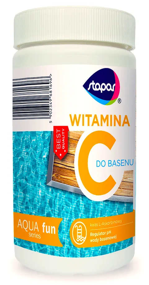 Stapar - witaminca c do basenu brunatna woda 1kg
