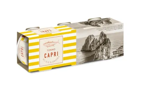 Tonno Capri Tuńczyk w oleju słonecznikowym 3x80g