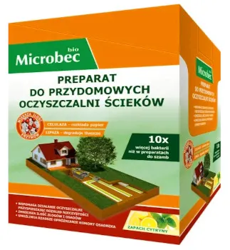 Microbec - bio bakterie do szamb i oczyszczalni 18 saszetek x 25g