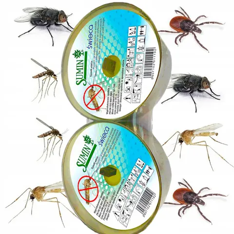 Sumin - świeca na komary i owady latające 2x160g