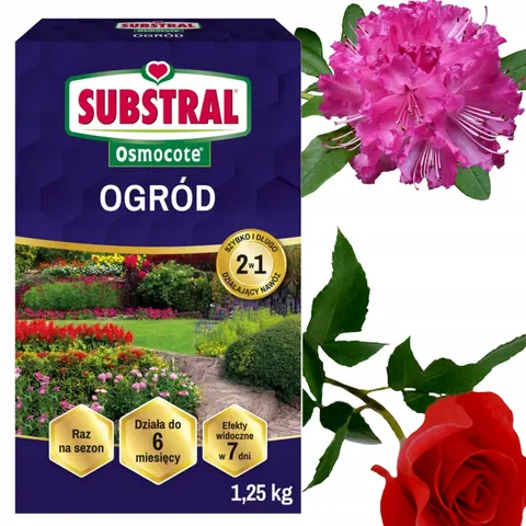 Substral - osmocote nawóz do roślin ogrodowych 1.25kg