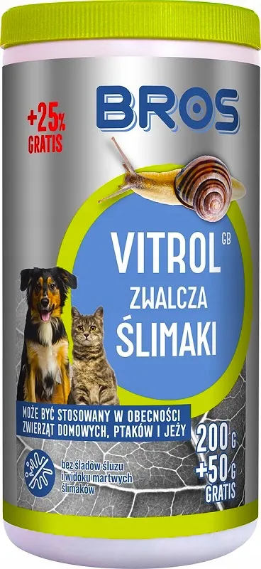 Bros - vitrol gb trutka na ślimaki 200g+50g