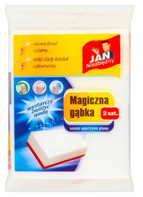 Jan niezbędny - magiczna gąbka na brud i plamy 2szt