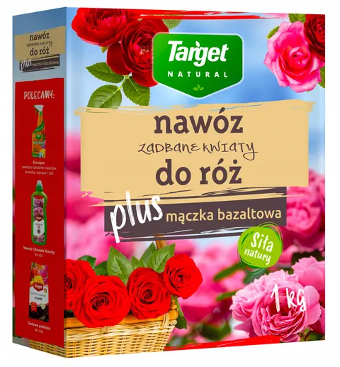 Target - nawóz zadbane róże z mączką 1kg