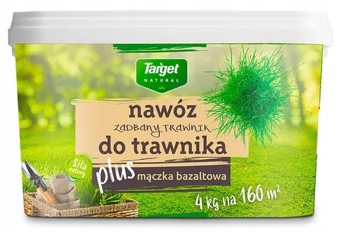 Target - nawóz do trawnika z mączką bazaltową 4kg