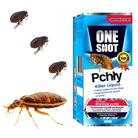 One shot - środek na pchły, koncentrat 100ml