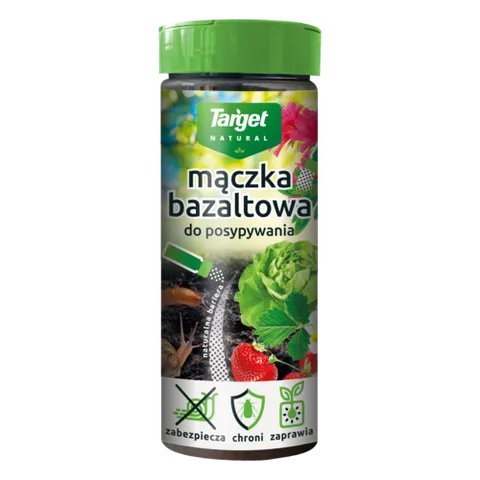 Mączka bazaltowa 900 g – naturalny nawóz mineralny i ochrona roślin – Target