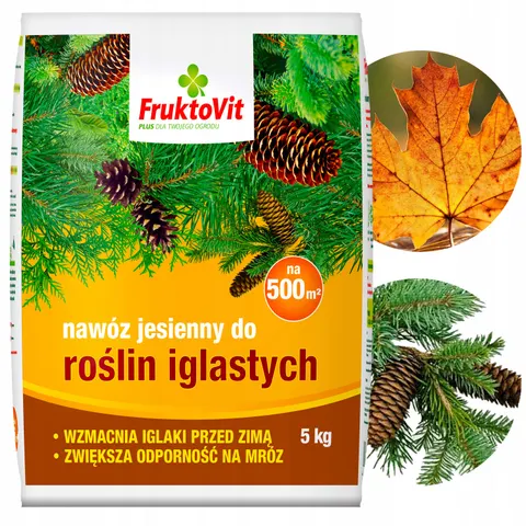 Fruktovit - nawóz jesienny do tui i iglaków 5 kg