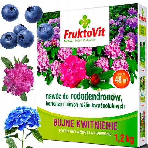 Fruktovit - nawóz do rododendronów hortensji 1,2 kg