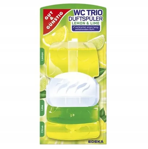 G&g - zawieszka żelowa do wc 3x55ml cytrus