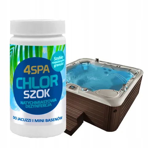Gamix 4spa chlor szok do jacuzzi basenu 1 kg