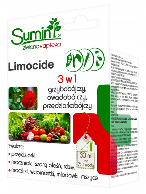 Sumin - limocide 3w1, oprysk na grzyby szkodniki 30ml