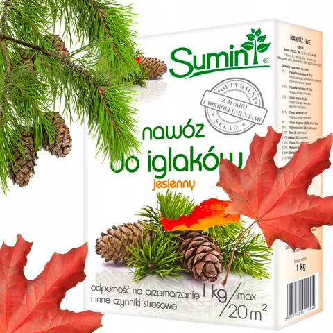 Sumin - nawóz jesienny do tui, cisów i iglaków 1 kg