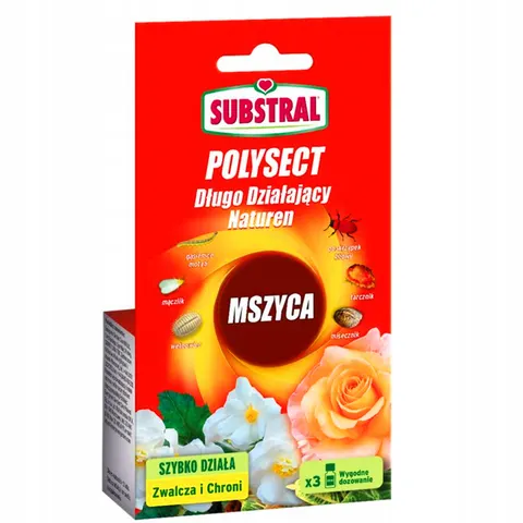 Substral - polysect na mszyce, ochojniki, wełnowce, tarczniki, przędziorki - 3x20ml