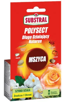Polysect 20ml SUBSTRAL długo działający, zwalcza mszyce, mączliki, wełnowce, tarczniki, miseczniki, poskrzypka, gąsienice motyli