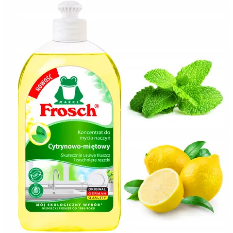 Frosch - koncentrat do naczyń cytrynowo-miętowy 500ml