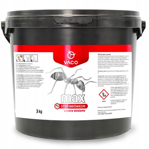 Vaco - proszek na mrówki likwiduje gniazda max - 3 kg