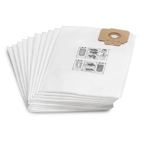 Worki Filtracyjne Karcher Do CV Flizelinowe (10 szt.)