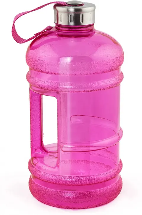 Melianda - bidon sportowy na siłownię, butelka, kolor różowy - 2200ml