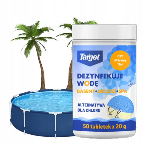 Target - oxy aktywny tlen, tabletki multifunkcyjne 50x20g