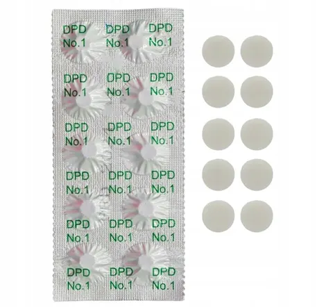 Gamix - tabletki dpd no.1 do pomiaru zawartości chloru w basenie