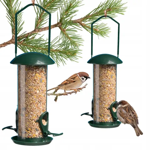 Happy birds - karmnik premium tuba z mixem ziaren