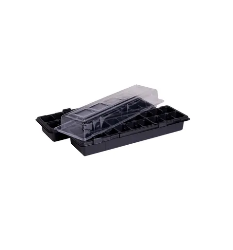 Doniczka VEFI miniszklarenka 47x16cm (18 doniczek)