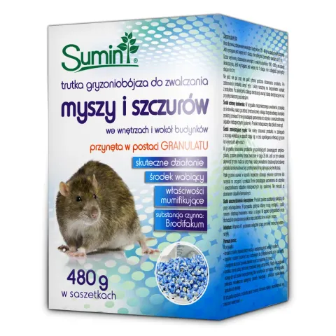 Sumin - trutka granulat nieb na myszy 480g