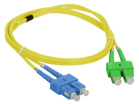 Kabel przyłączeniowy FO patch cord SC/APC-SC duplex SM 9/125 dług. 2.0m, ALANTEC