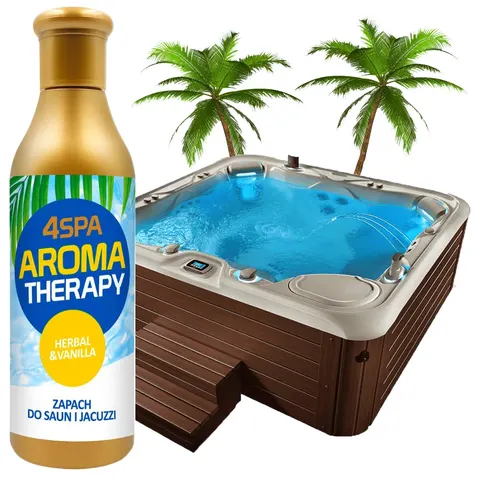 Gamix 4spa aroma therapy olejek eteryczny herbal & vanilla sauna jacuzzi
