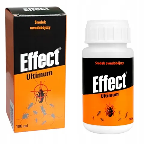 Effect ultimum oprysk preparat do ogrodu środek na muchy komary 100ml