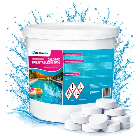 Basenpro - chlorox multitabletki 200g 3kg