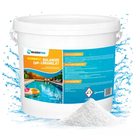 Basenpro - balancer ph- granulat 5kg obniżanie ph wody