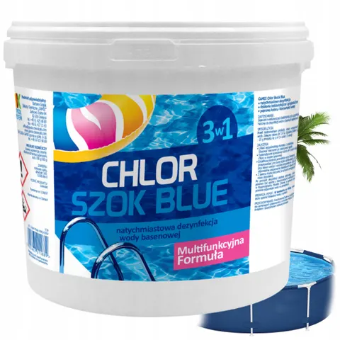 Gamix - szok chlor blue 3w1 - 5 kg