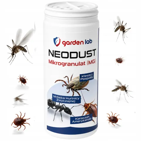 Proszek owadobójczy neodust mikrogranulat na mrówki kleszcze karaczany 500g