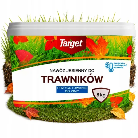 Target - nawóz jesienny do trawnika, chroni przed mrozem zimą 8 kg