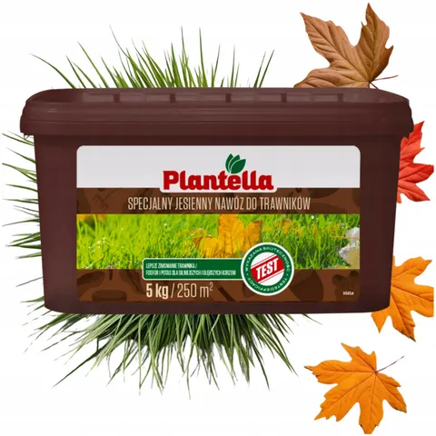 Plantella - specjalny nawóz jesienny do trawnika 5 kg