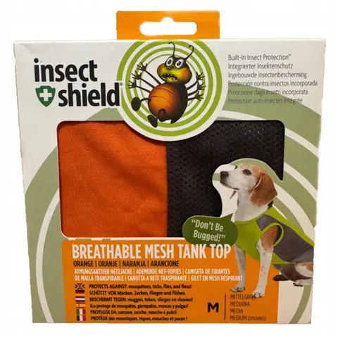 Insect shield - tank top m pomarańcz