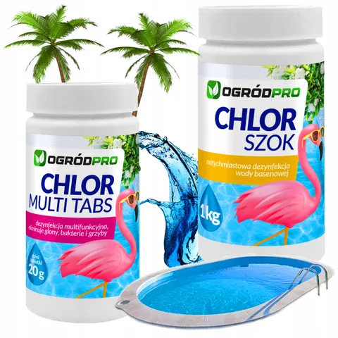 Ogródpro - zestaw: multitabs 50tab + chlor szok 1kg