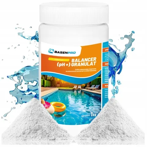 Asenpro - balancer ph+ granulat 1kg - podwyższenie ph wody