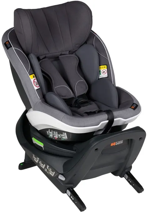 BESAFE iZi TURN i-Size fotelik obrotowy 61-105 cm | Metalic Melange