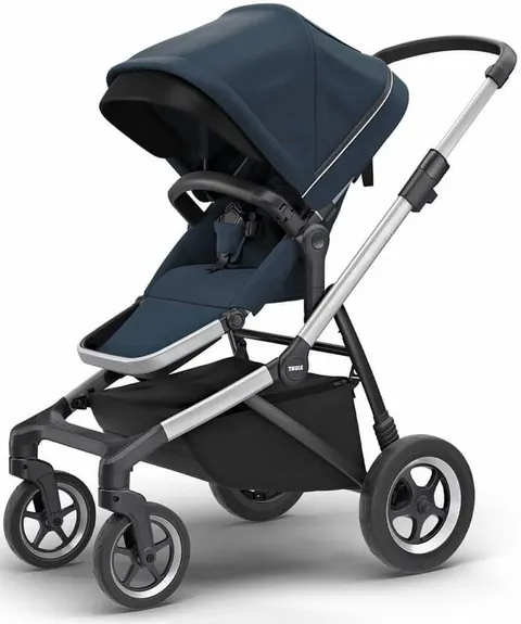 THULE SLEEK wózek spacerowy | Navy Blue on Aluminium
