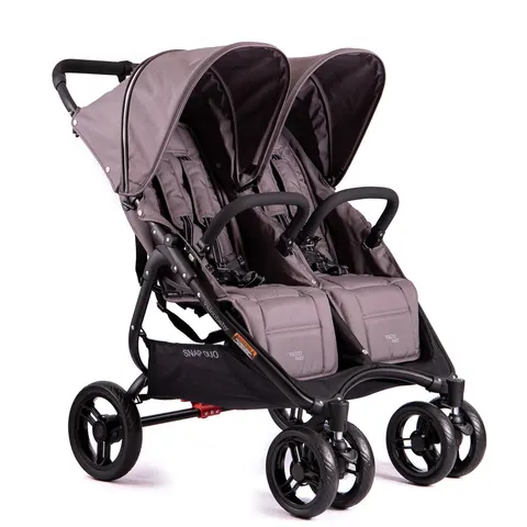 VALCO BABY SNAP DUO bliźniaczy wózek spacerowy | Dove Grey