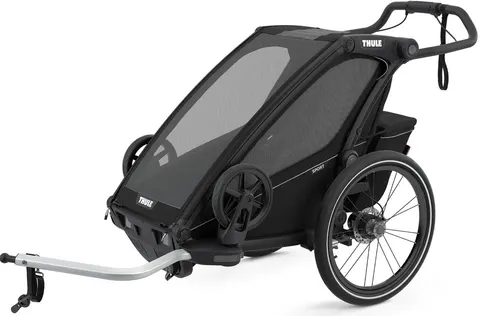 THULE CHARIOT SPORT 1 przyczepka rowerowa | sportowa | Midnight Black
