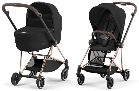 CYBEX MIOS 3.0 wózek dziecięcy 2w1 | Sepia Black / Rosegold
