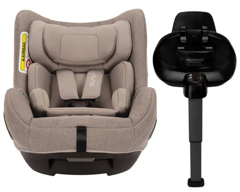 NUNA TODL NEXT fotelik obrotowy 40-105 cm | Cedar | baza ISOFIX BASE NEXT