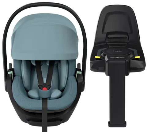 THULE MAPLE fotelik dla noworodka | baza ISOFIX ALFI | Mid Blue