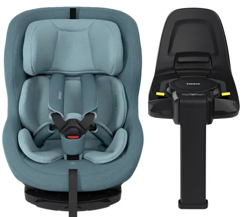 THULE ELM fotelik obrotowy | baza ISOFIX ALFI | Mid Blue