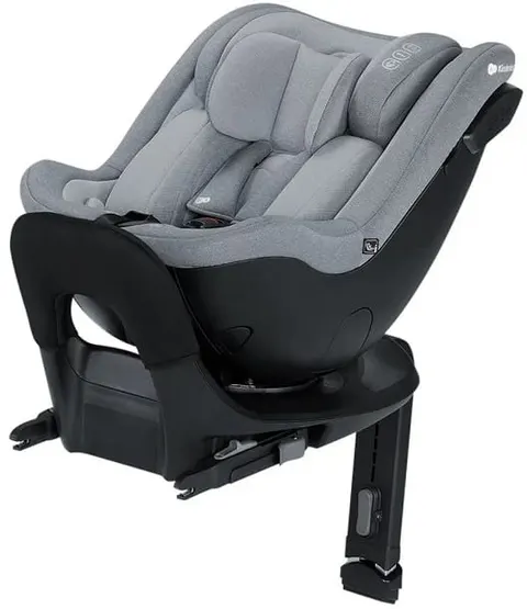KINDERKRAFT I-GUARD fotelik obrotowy 40-105cm | Cool Grey