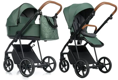 ROAN IVI 2.0 wózek dziecięcy 2w1 | Boho Green